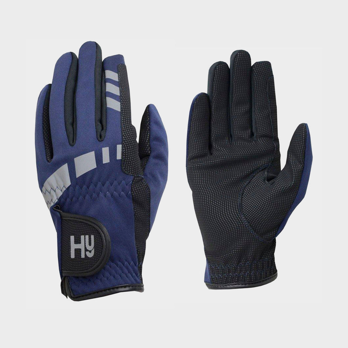 Hy5 Childs Extreme Reflective Softshell Gloves Navy