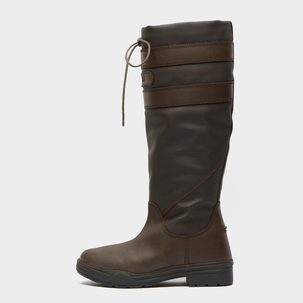 Womens Longridge Wide Country Boots Brown