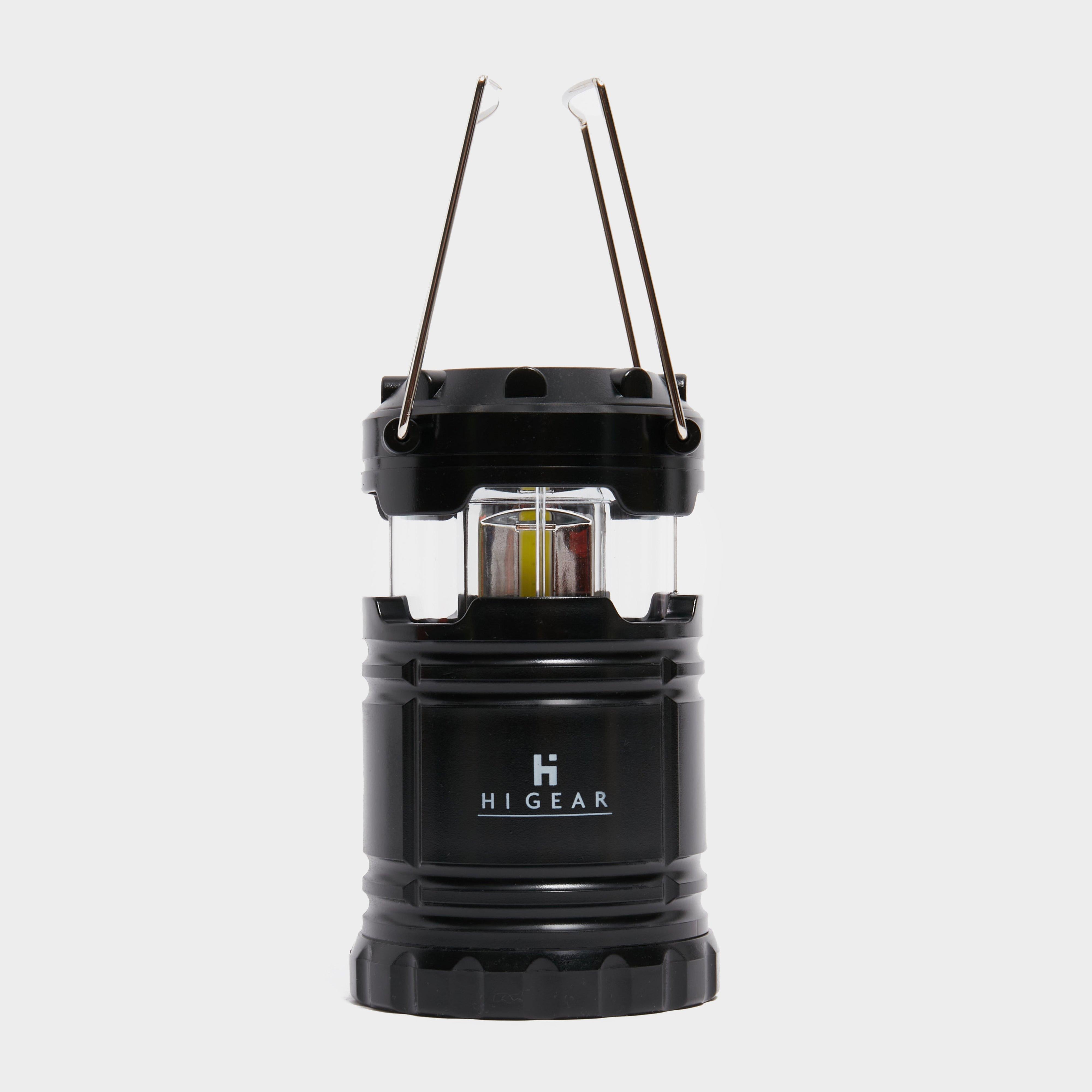 3W Cob Telescopic Lantern Black