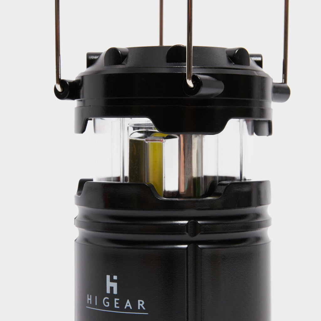 3W Cob Telescopic Lantern Black
