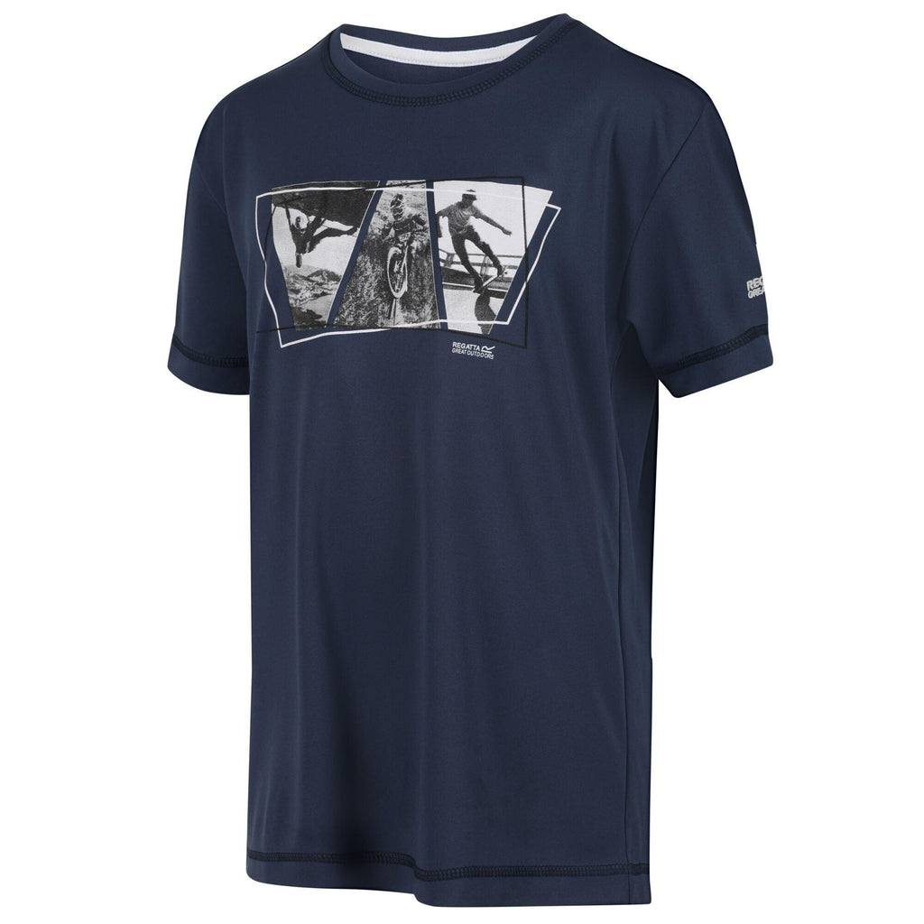 Junior Alvarado V Graphic T-Shirt Dark Denim