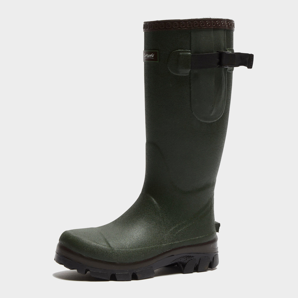Mens Grange Neoprene Wellington Boots Green