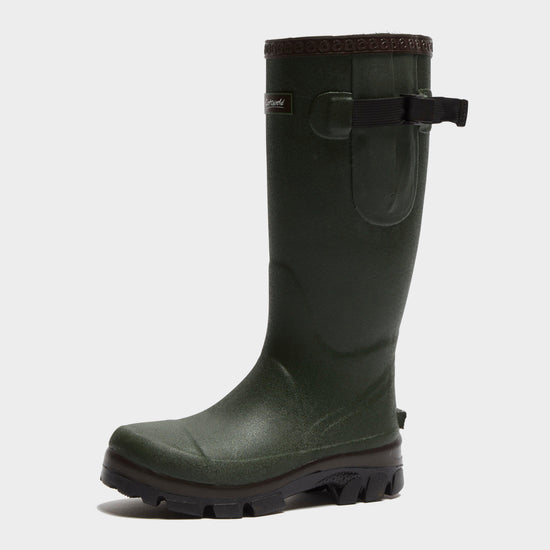 Mens Grange Neoprene Wellington Boots Green