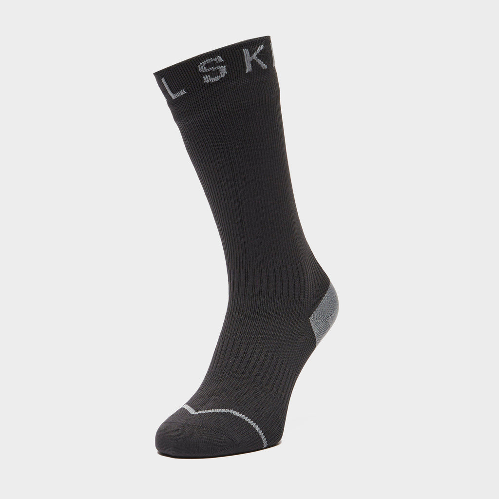 Waterproof All Weather Mid Length Socks Black