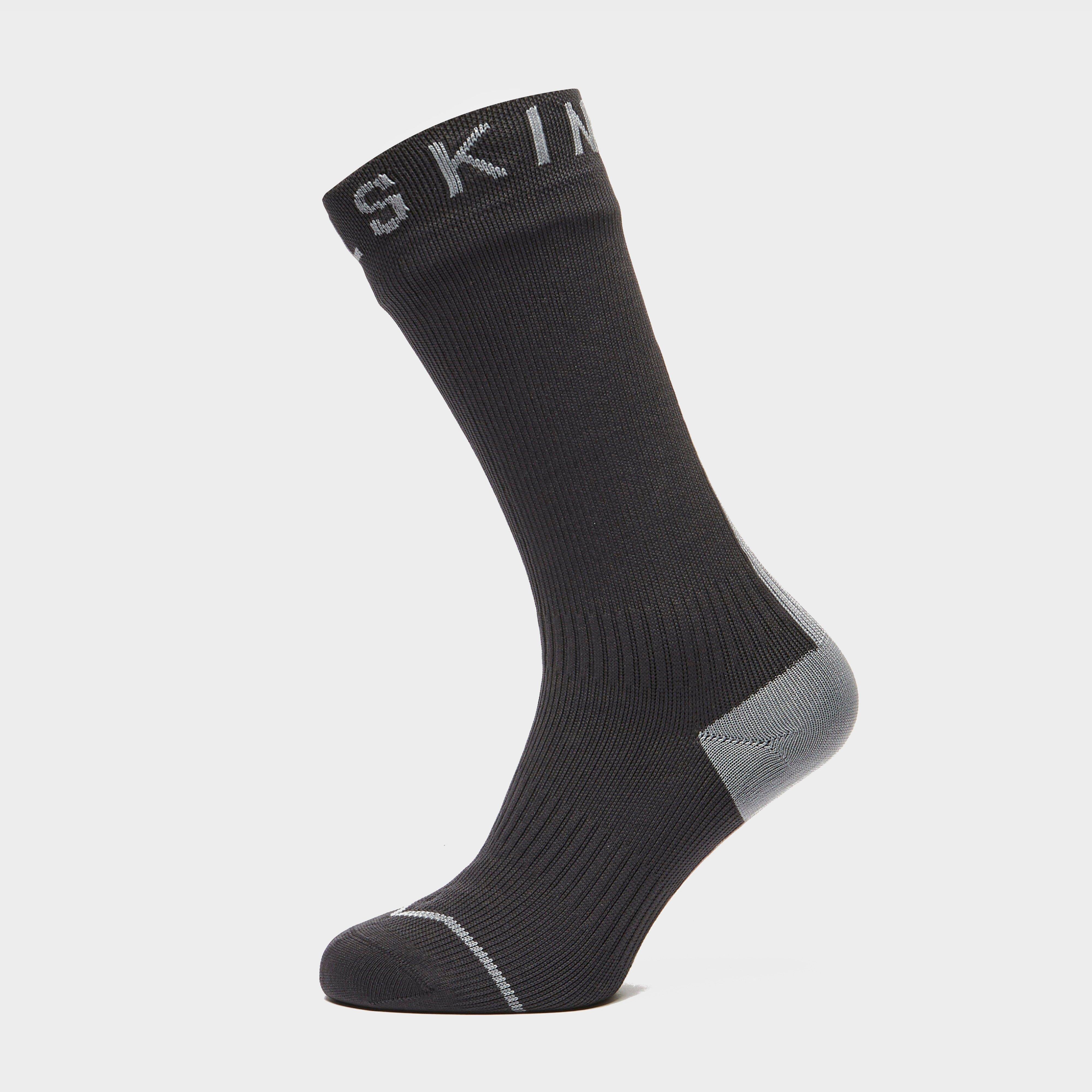 Waterproof All Weather Mid Length Socks Black