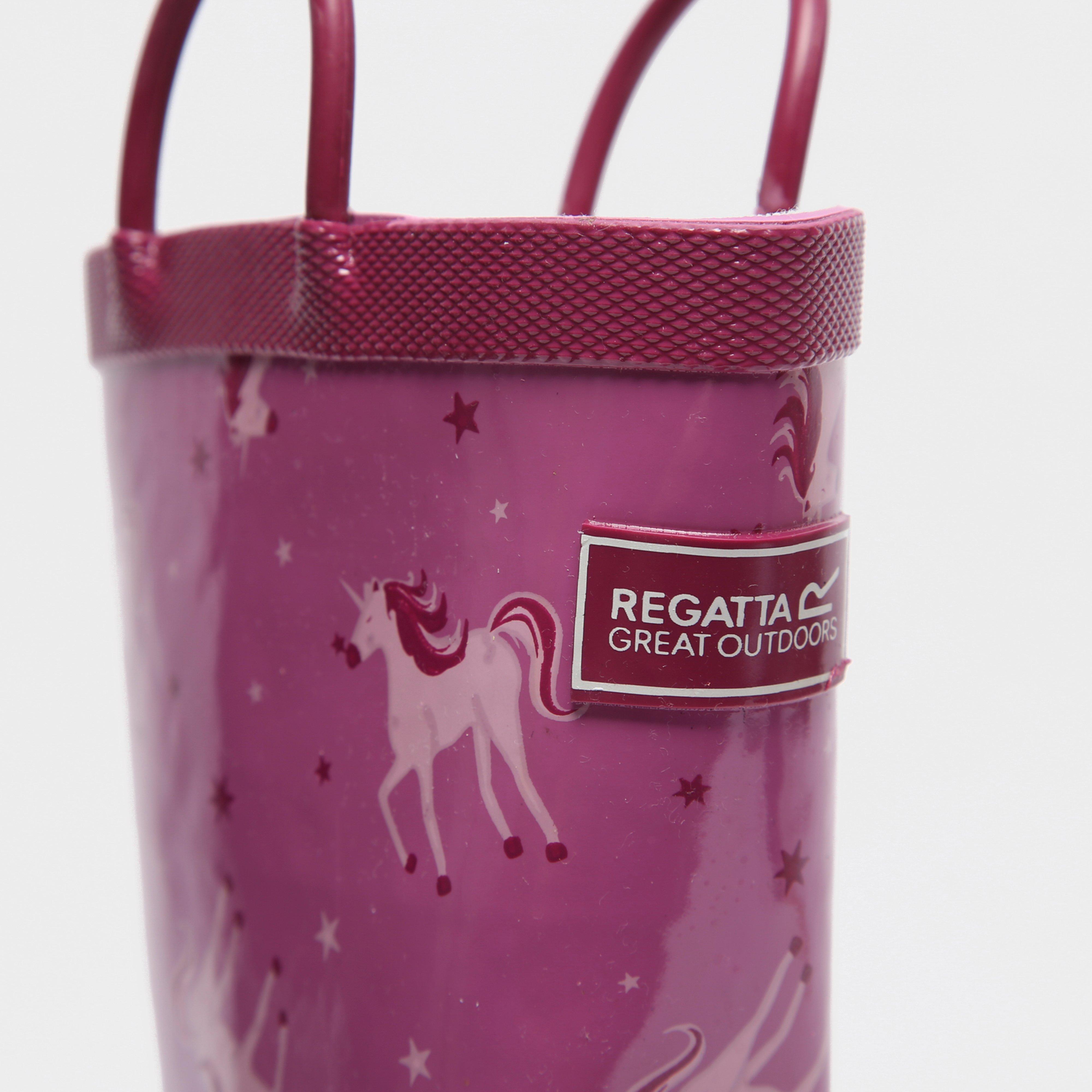 Kids Minnow Wellington Boots Unicorn