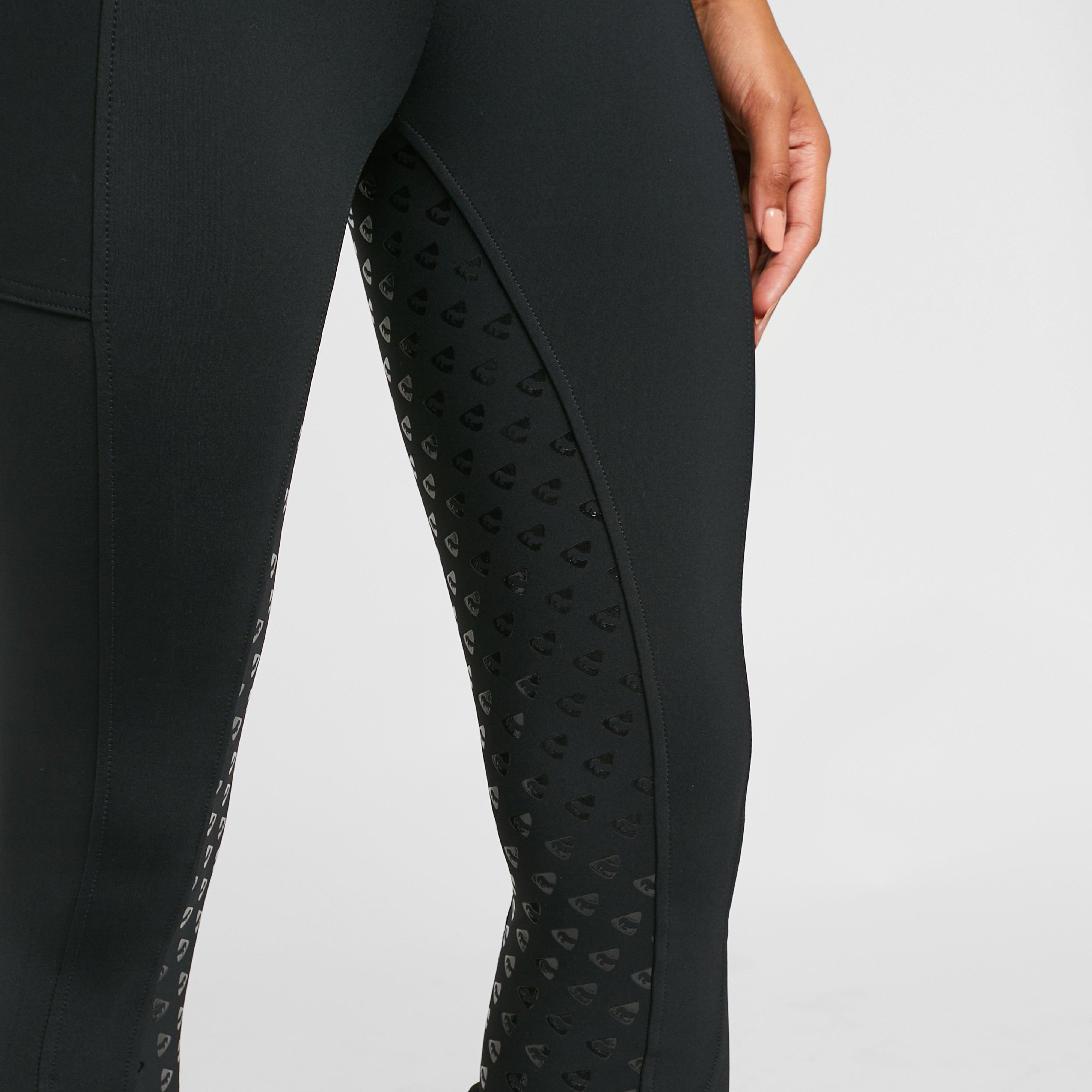 Womens Albany Full Seat Riding Tights Black