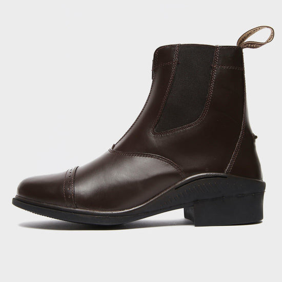 Womens Tivoli Front Zip Jodhpur Boots Brown
