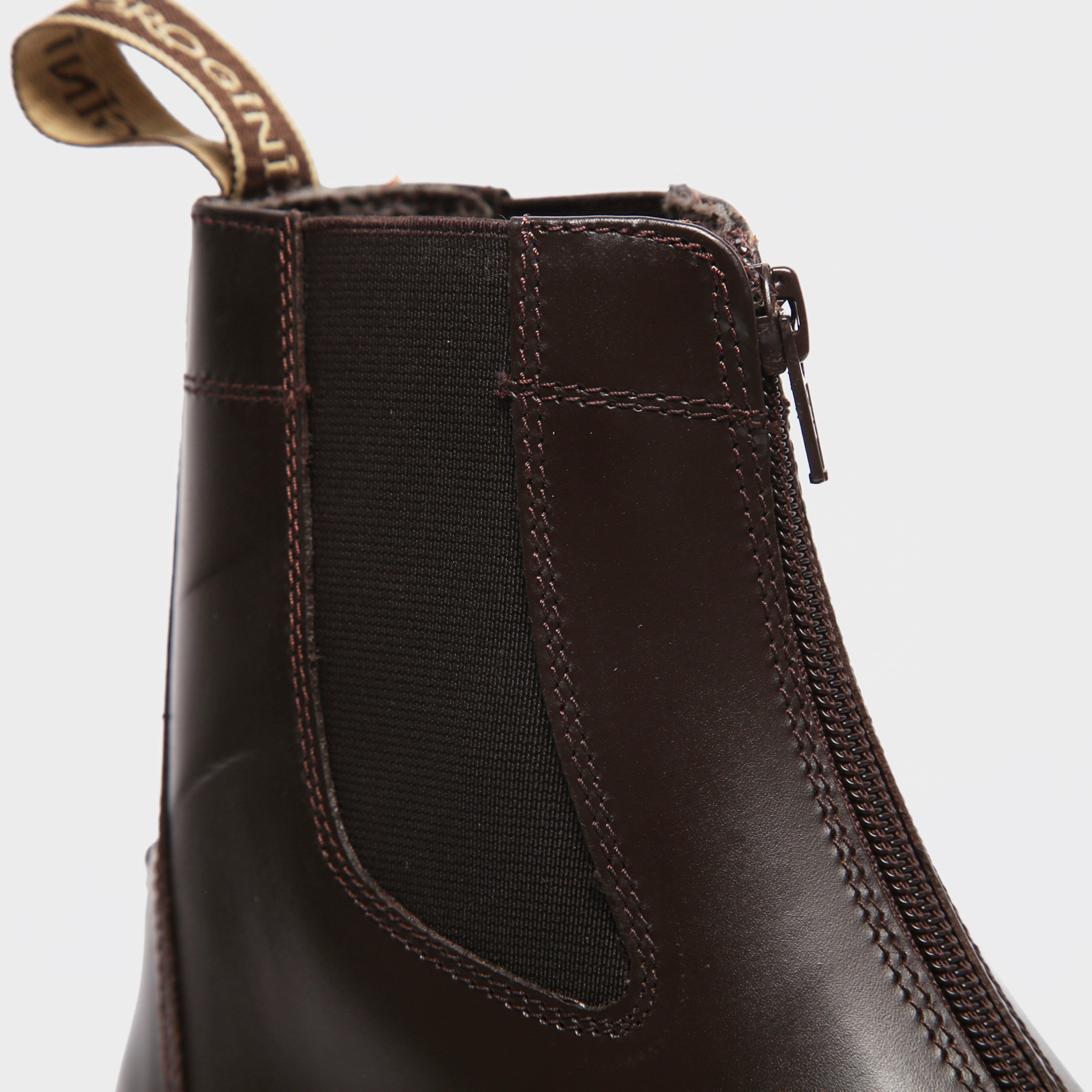 Womens Tivoli Front Zip Jodhpur Boots Brown