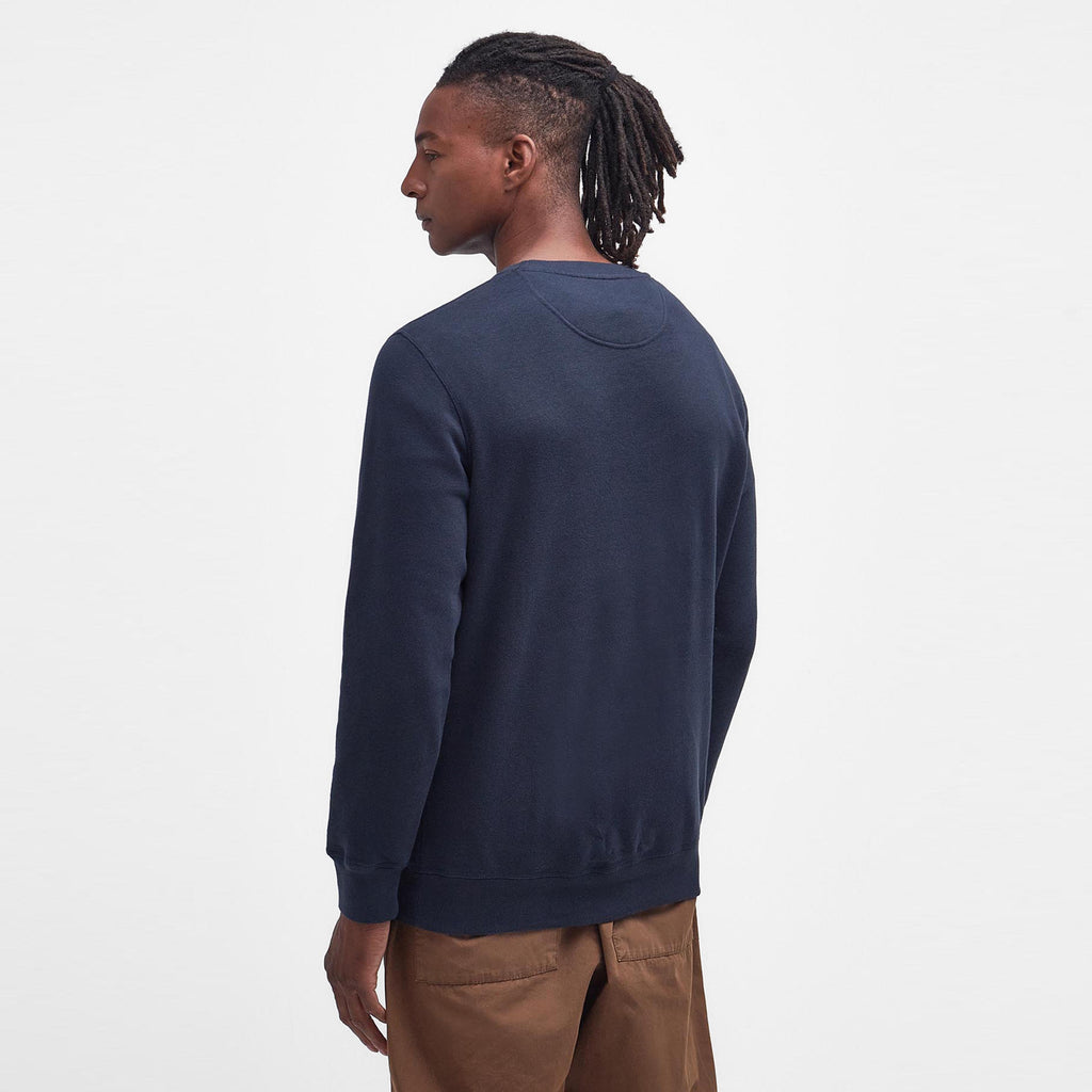 Men Prep Logo Sweatshirt Navy