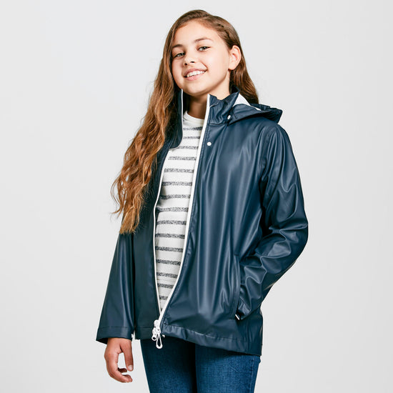 Kids Rain Jacket Navy