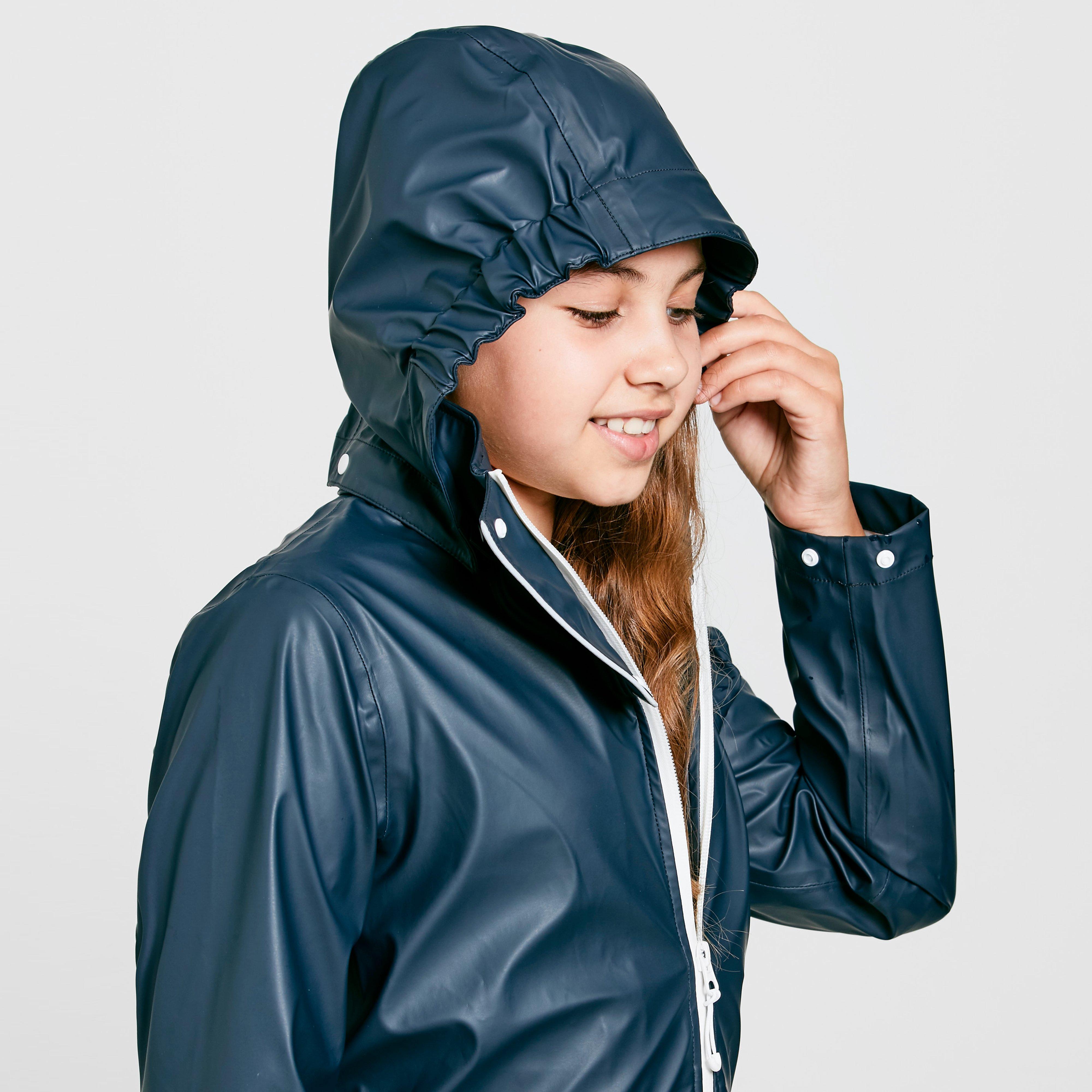 Kids Rain Jacket Navy