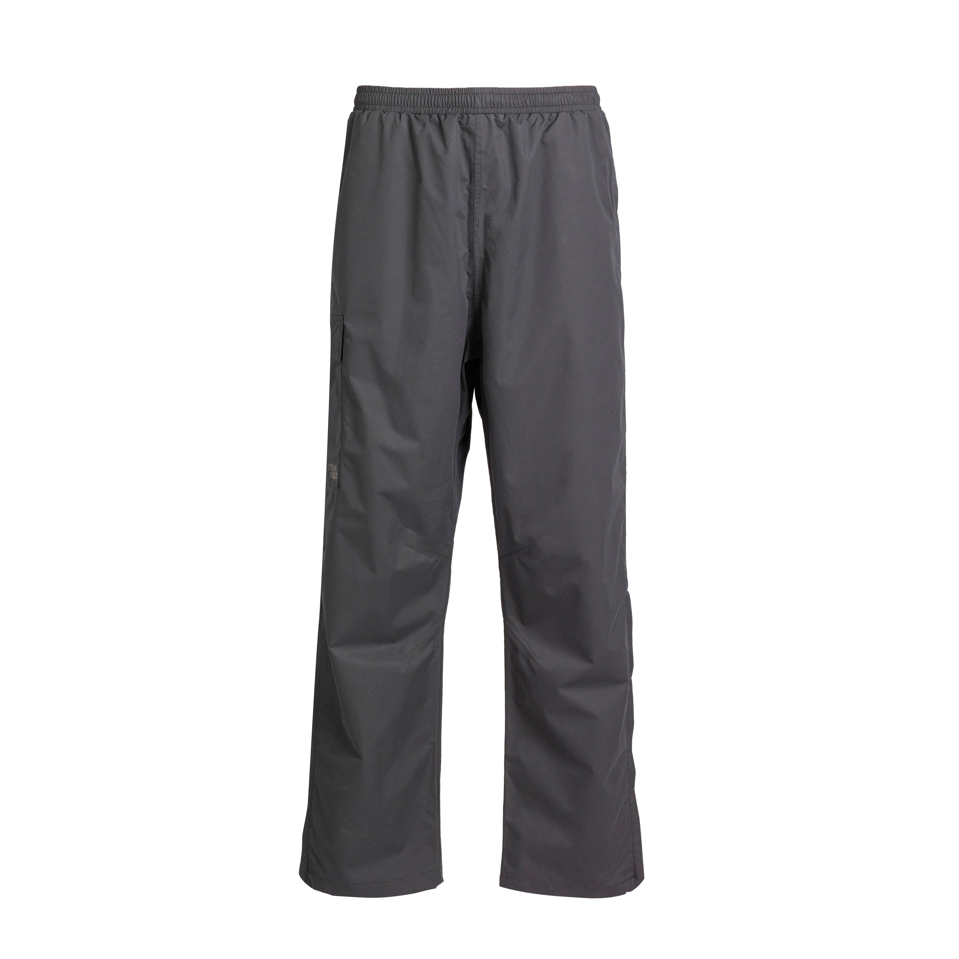 Mens Storm Waterproof Insulated Trousers Black