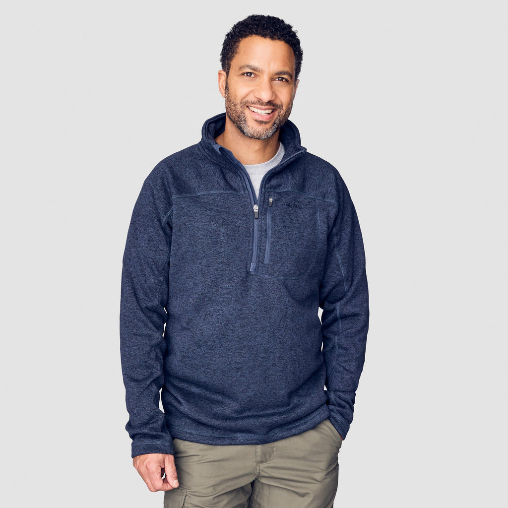 Mens Hohokum Half Zip Fleece Navy