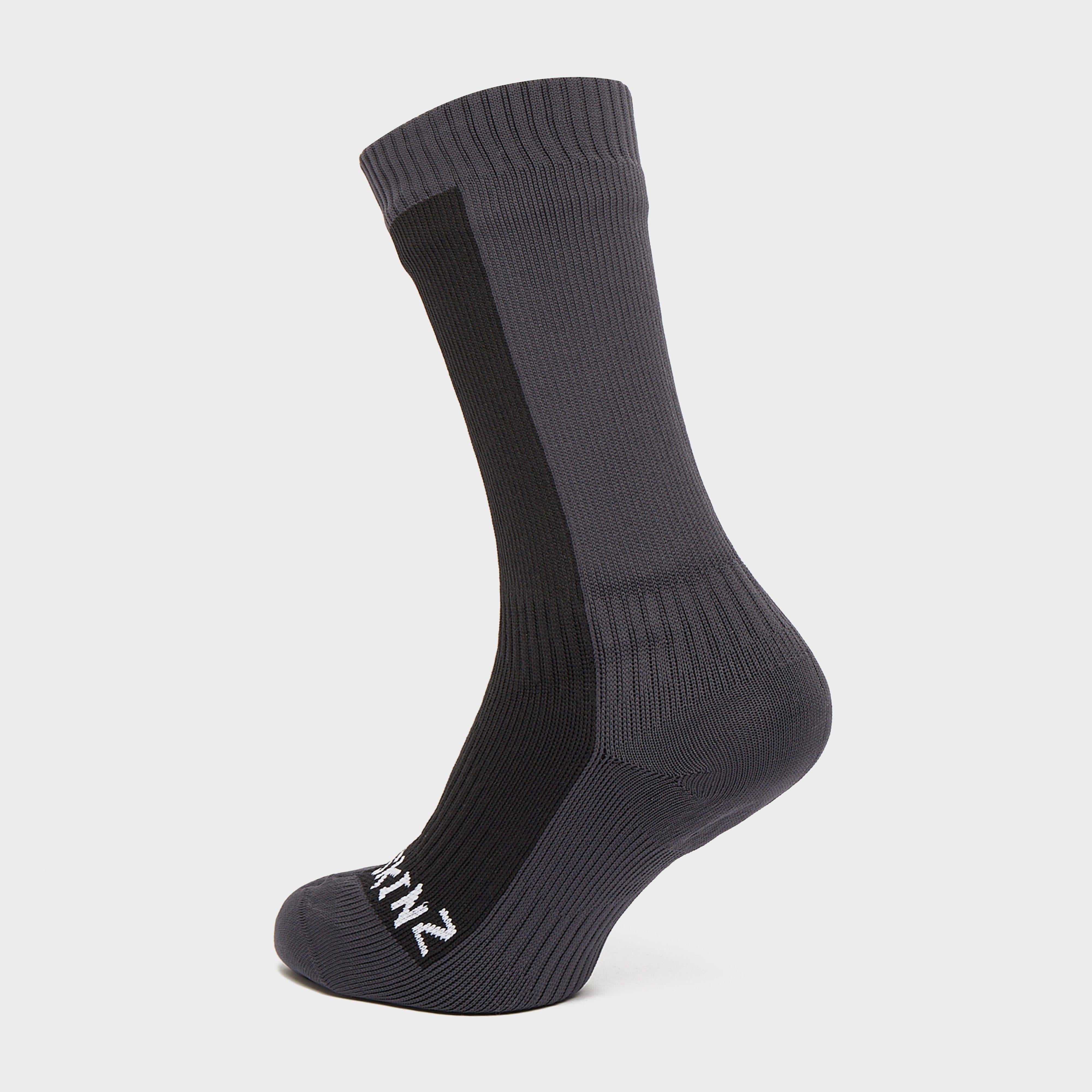 Waterproof Cold Weather Mid Length Socks Black