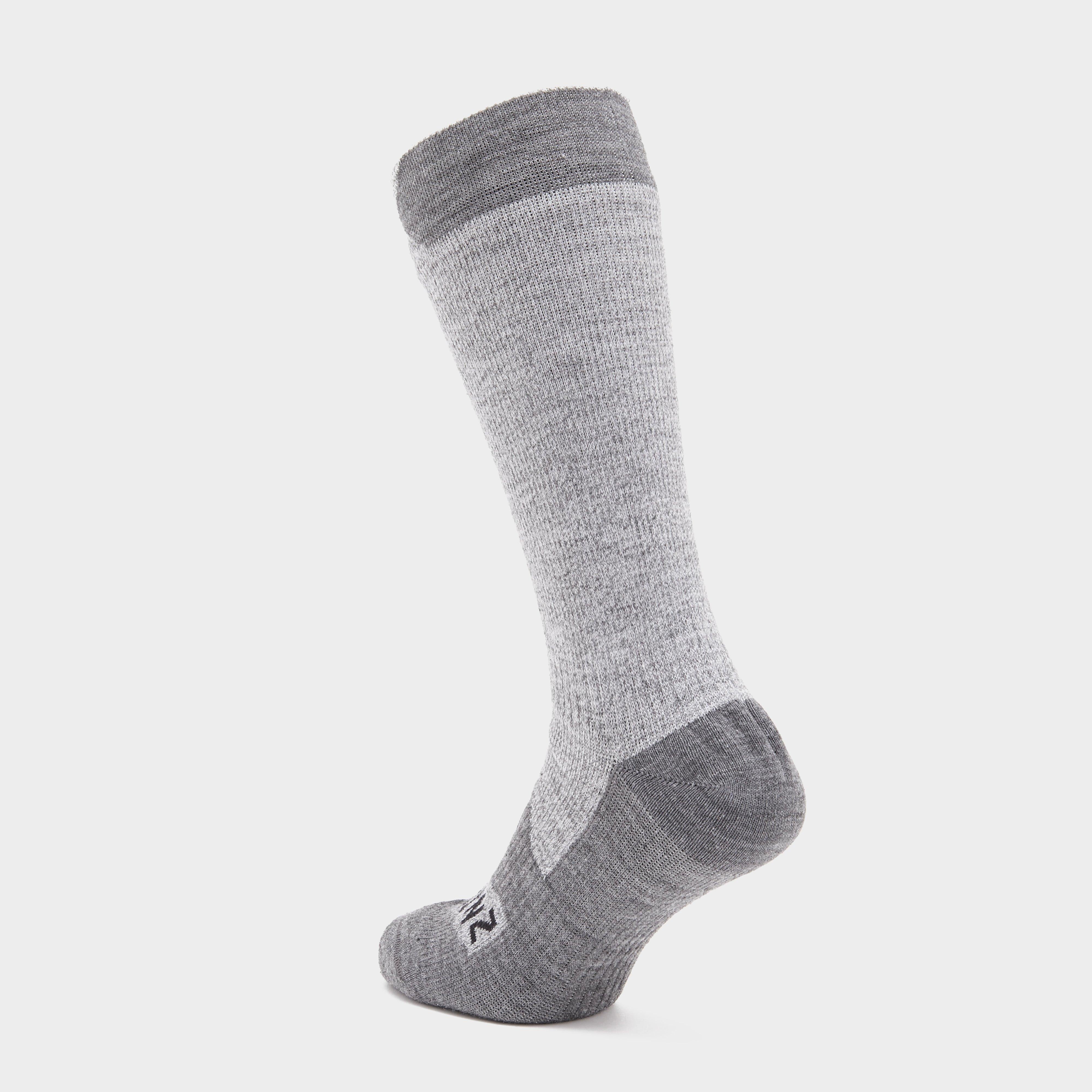 Waterproof All Weather Mid Length Socks Grey