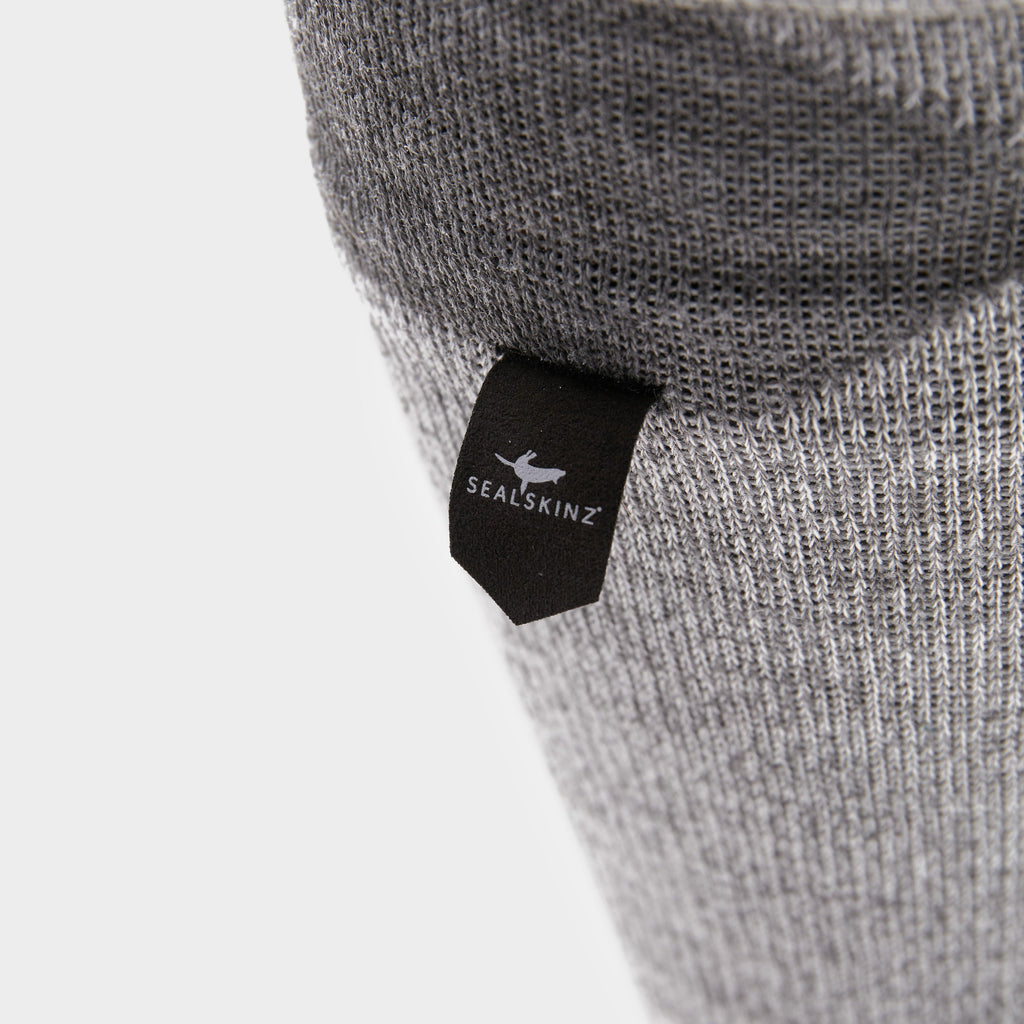 Waterproof All Weather Mid Length Socks Grey
