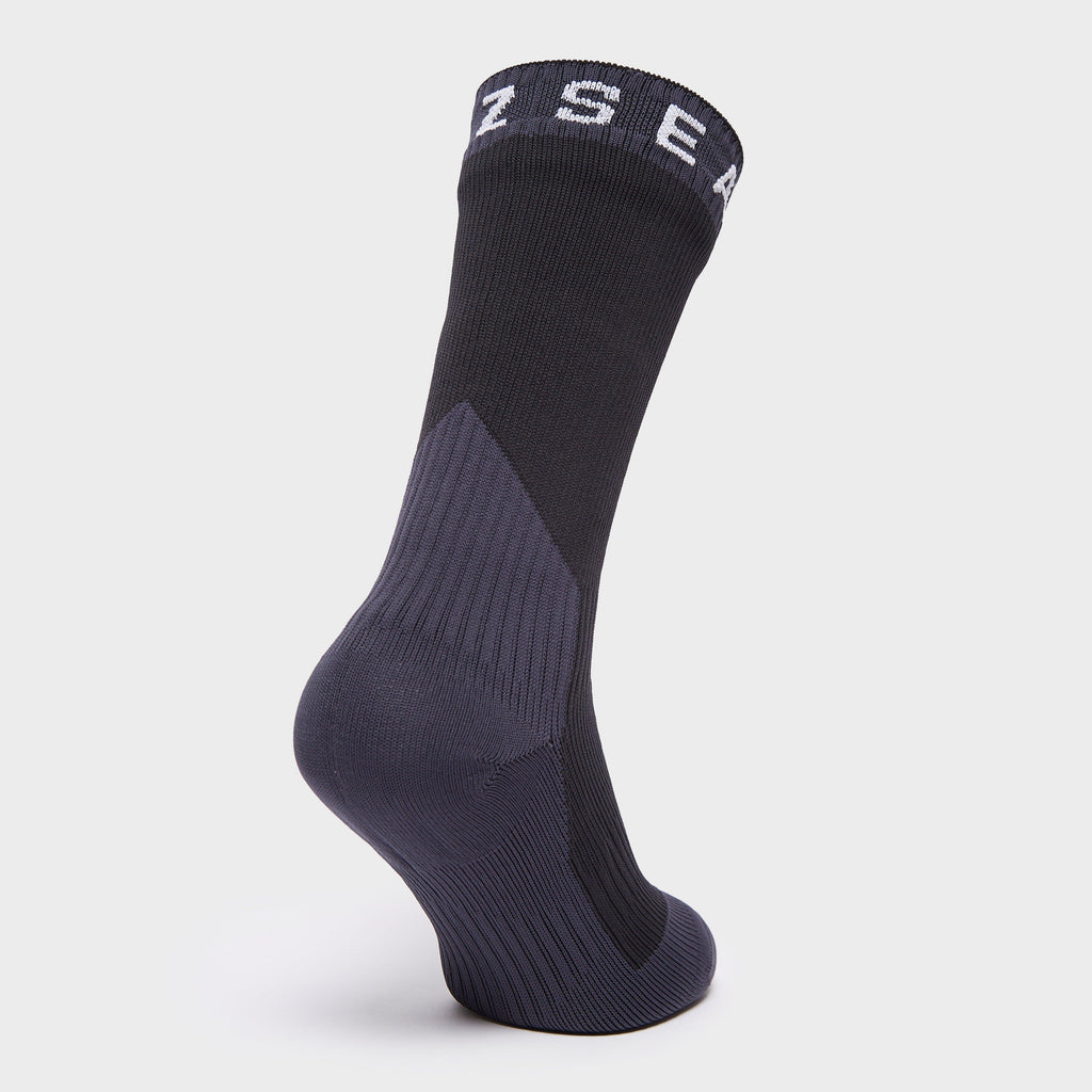 Extreme Cold Weather Waterproof Mid Length Sock Black
