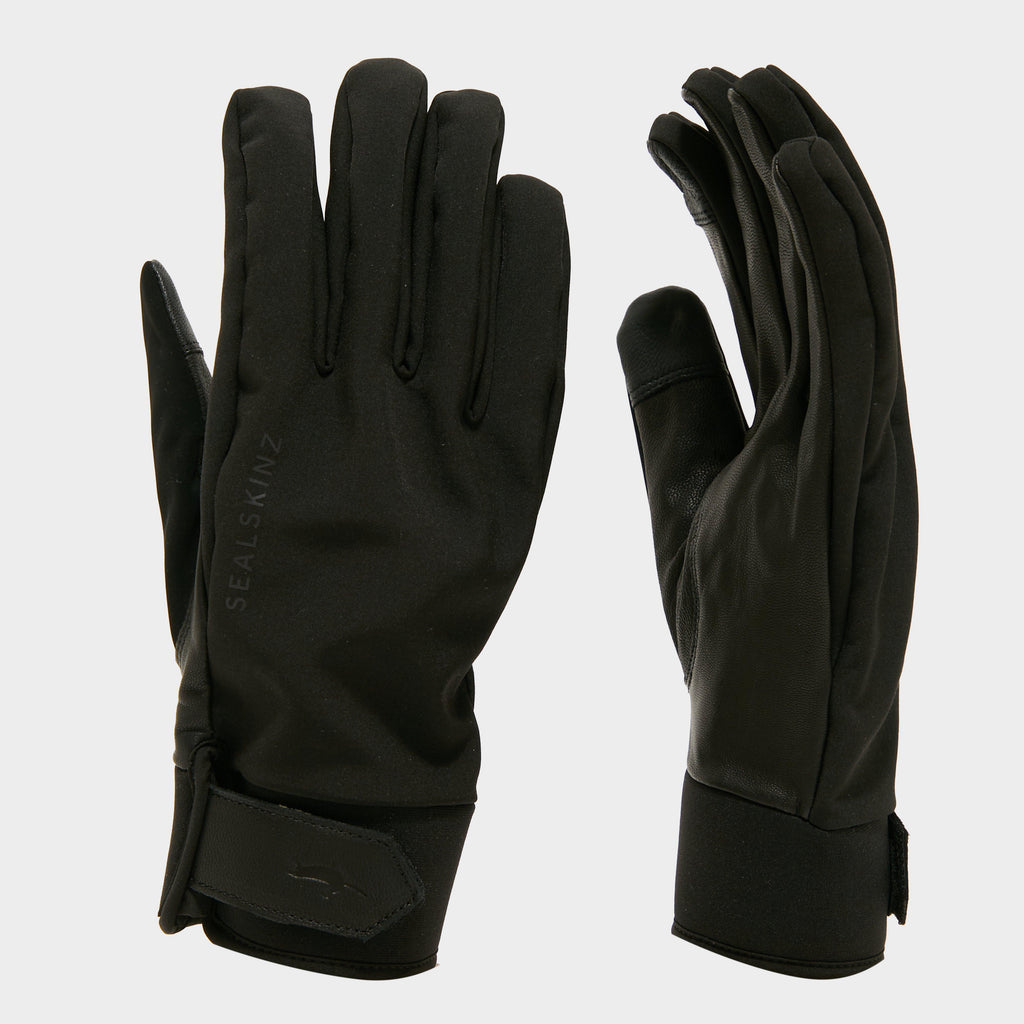 Mens Waterproof Insulated Gloves Black