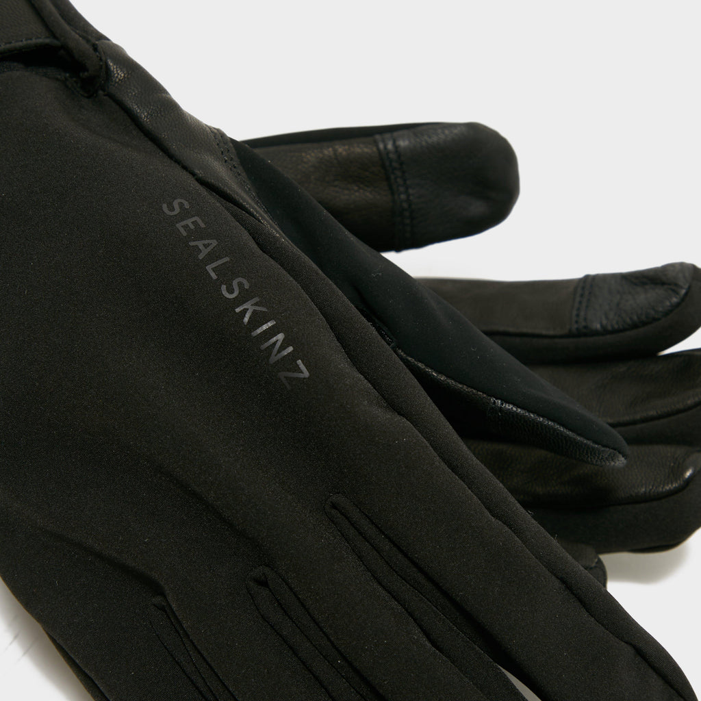 Mens Waterproof Insulated Gloves Black