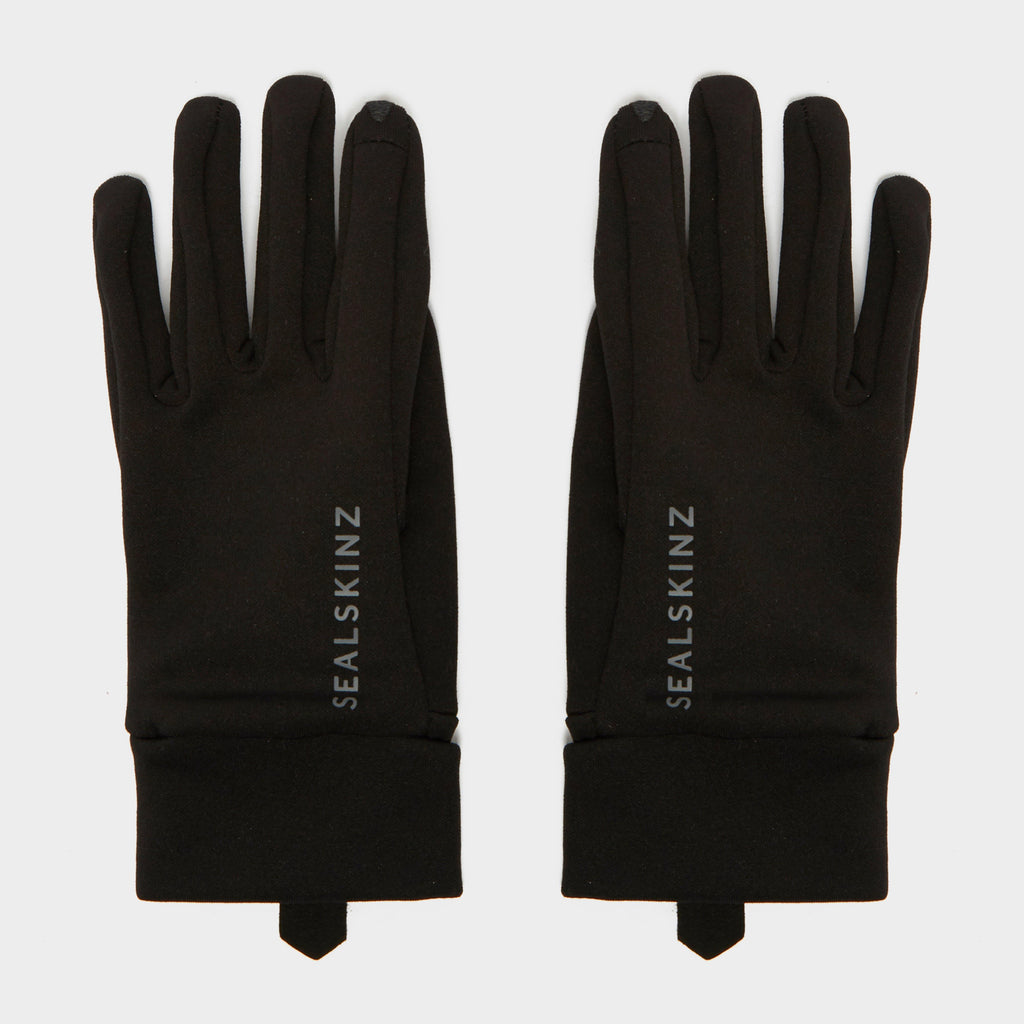 Womens Water-repellent All-Weather Gloves Black