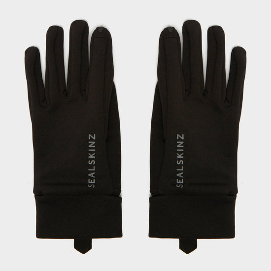 Womens Water-repellent All-Weather Gloves Black