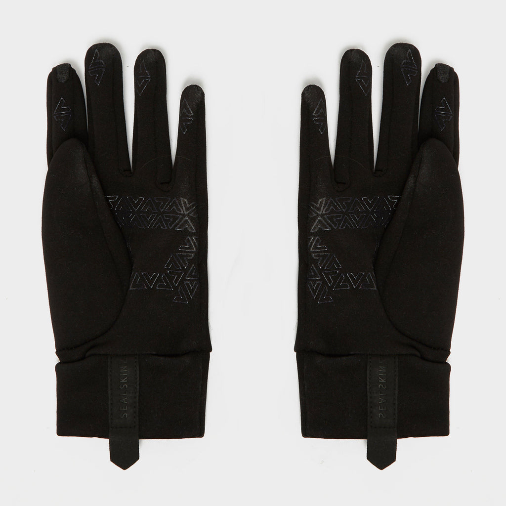 Womens Water-repellent All-Weather Gloves Black