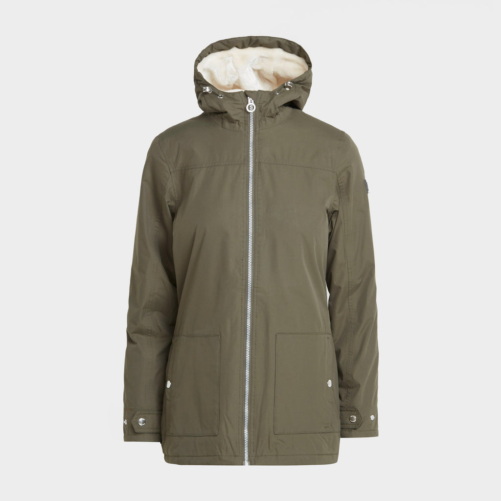 Womens Bergonia II Jacket Dark Khaki