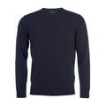 Mens Essential Lambswool Crew Neck Sweatshirt Navy