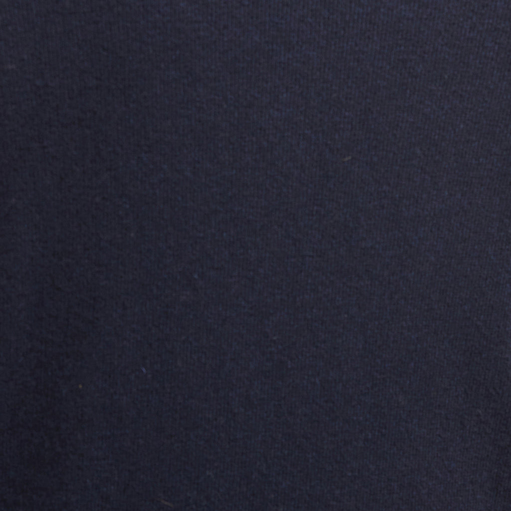 Mens Essential Lambswool Crew Neck Sweatshirt Navy