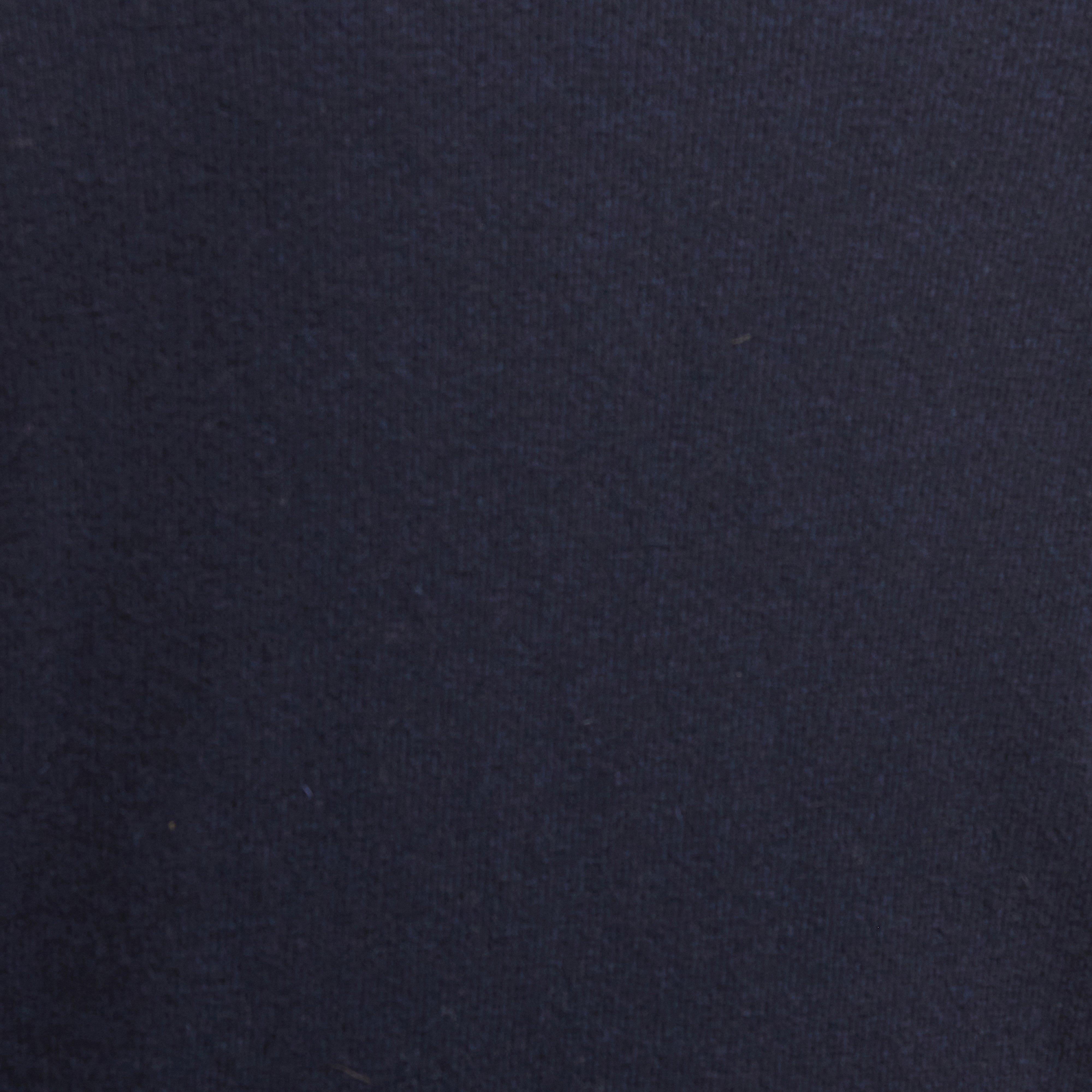 Mens Essential Lambswool Crew Neck Sweatshirt Navy