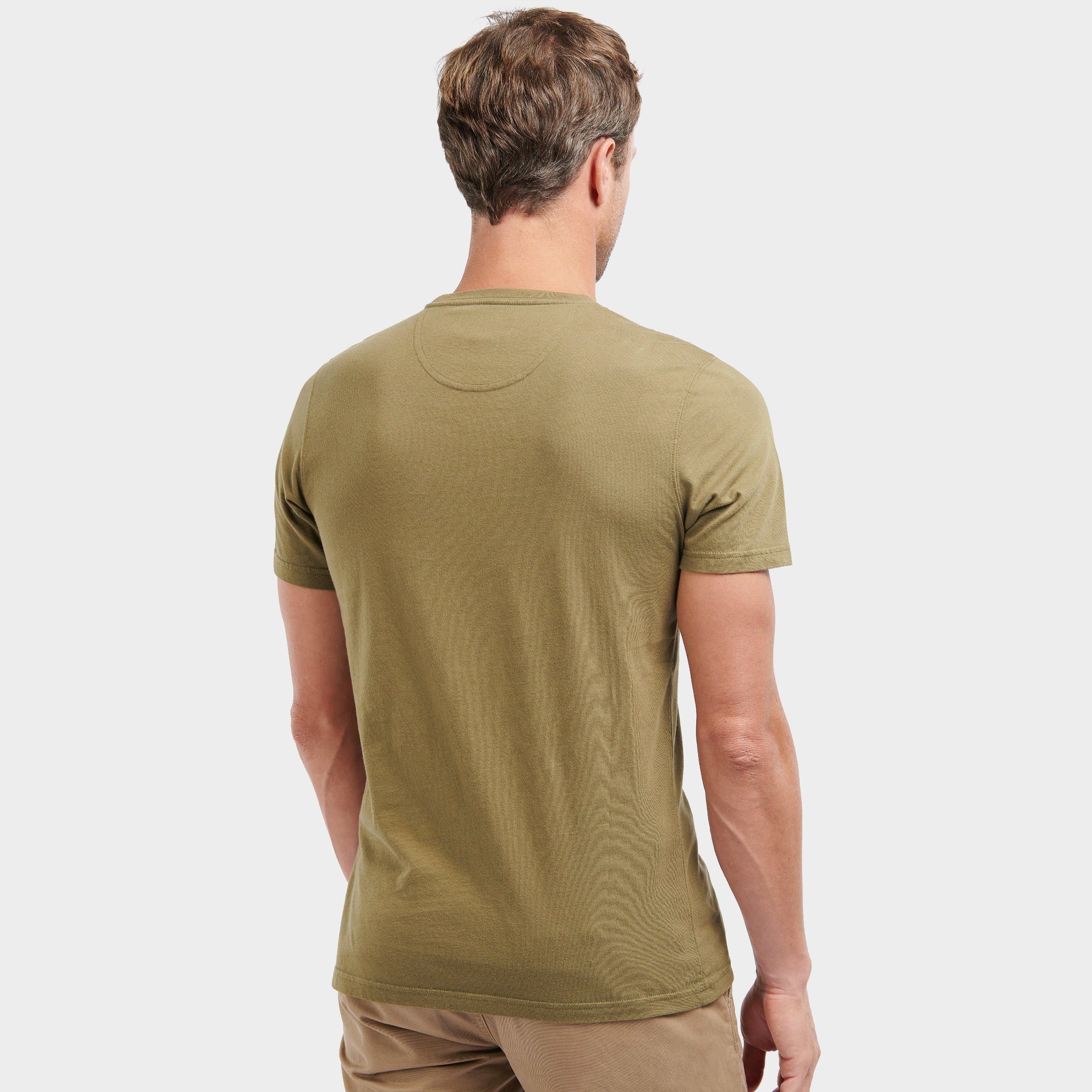 Mens Sports T-Shirt Mid Olive