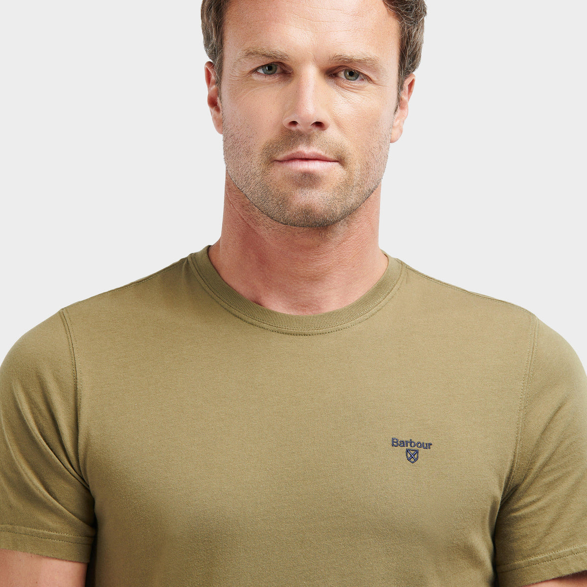 Mens Sports T-Shirt Mid Olive