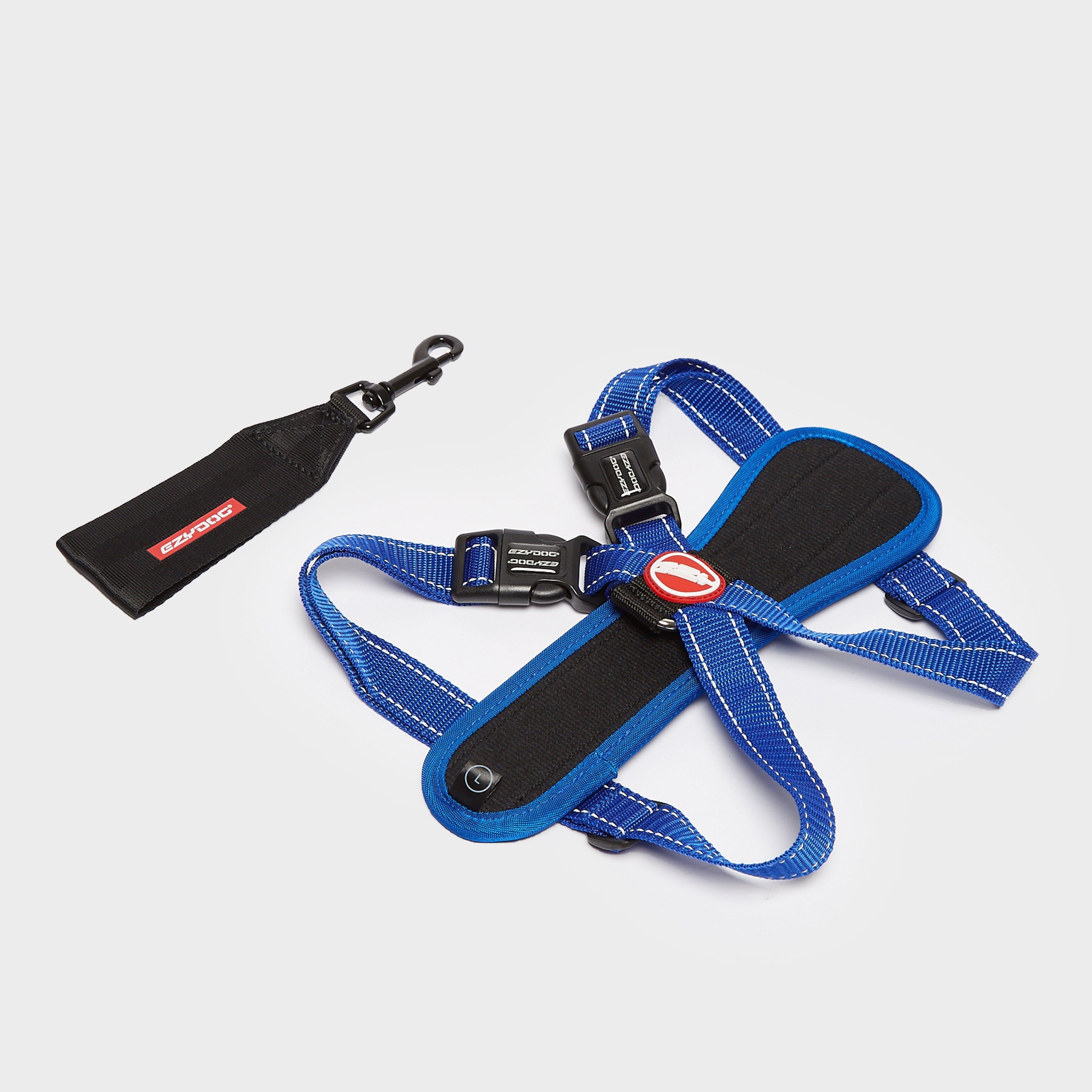 Chest Plate Harness Blue Large