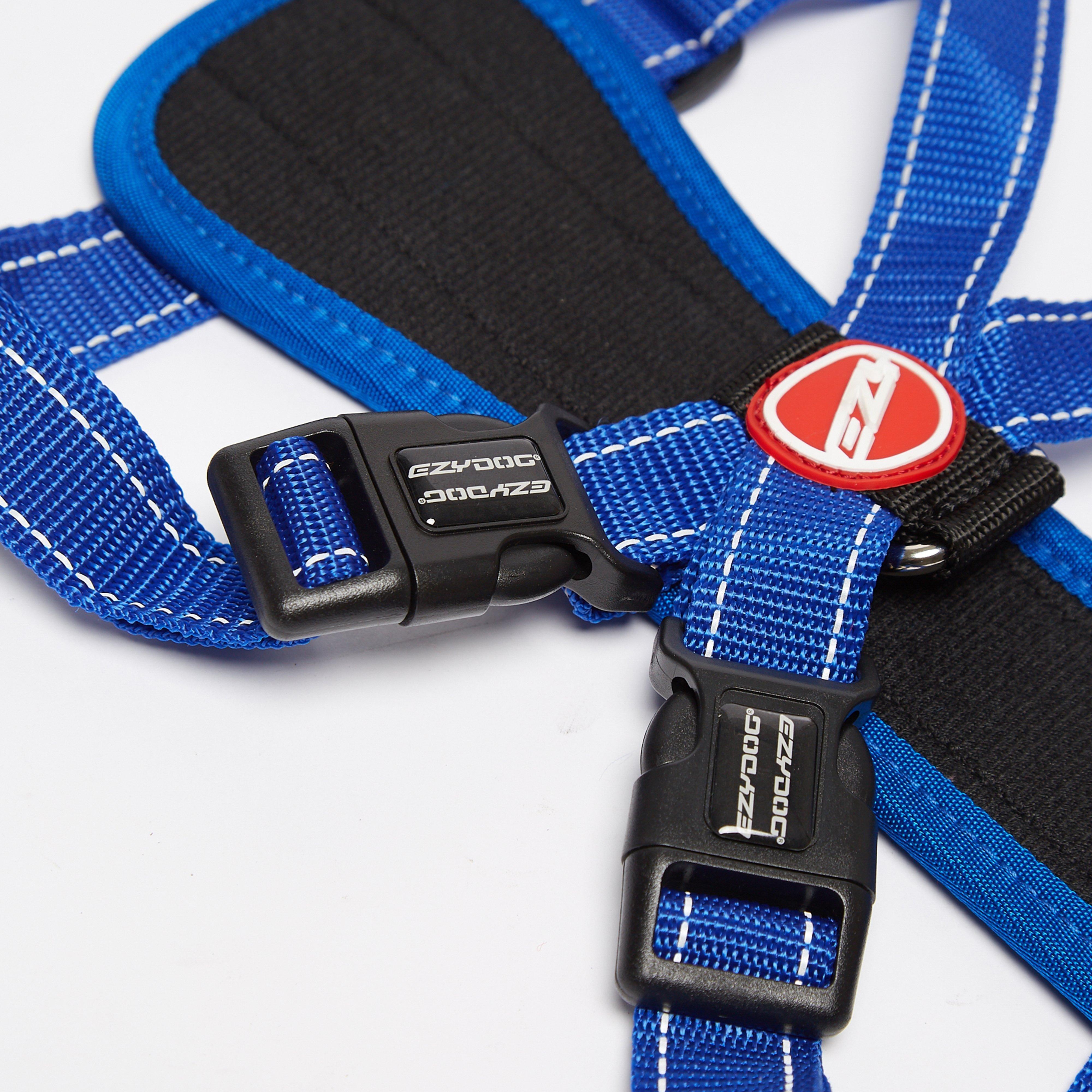 Chest Plate Harness Blue Large