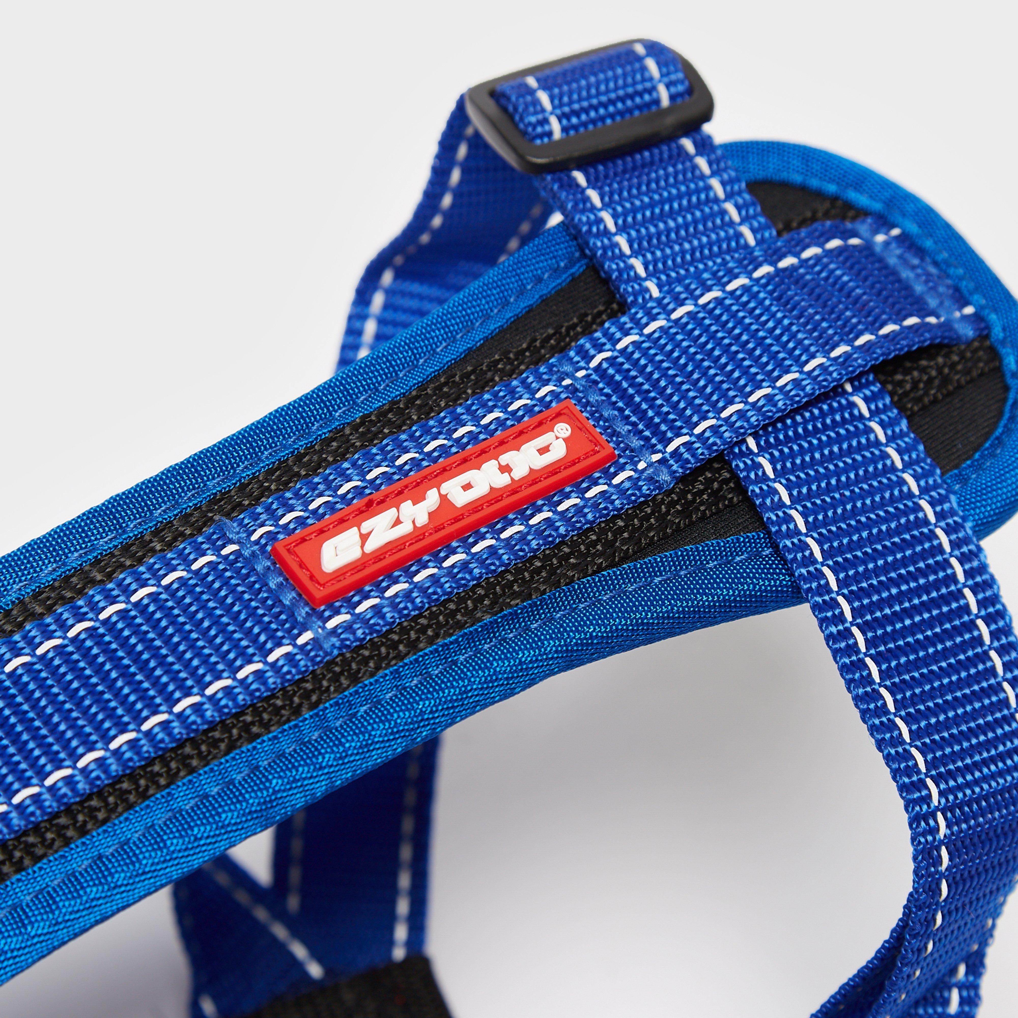 Chest Plate Dog Harness Blue Medium