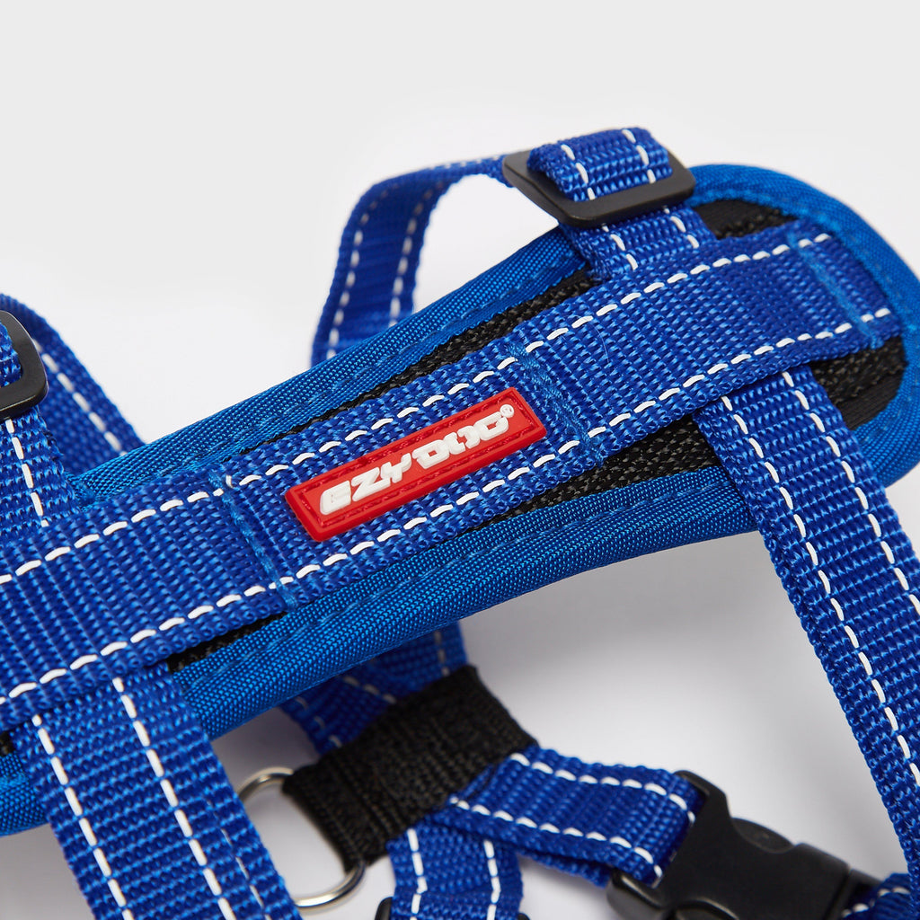 Chest Plate Dog Harness Blue Small