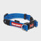 Double Up Collar Blue Small