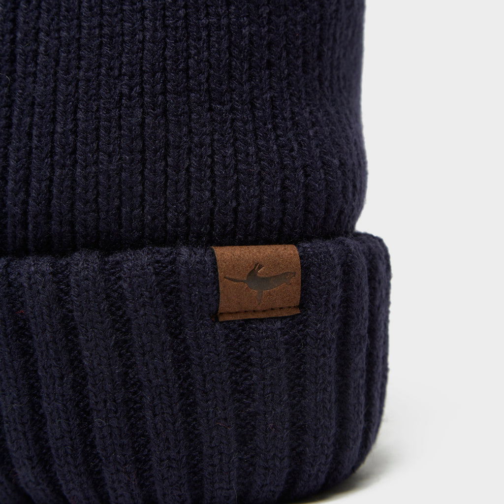 Waterproof Roll Cuff Beanie Blue