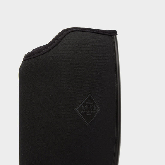 Womens Derby Tall Riding Boots Black