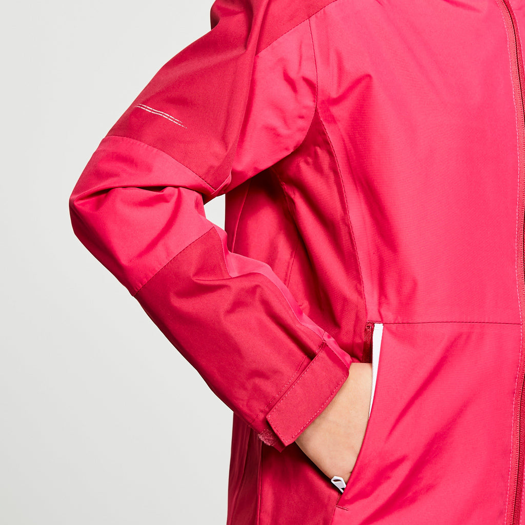 Childs Calderdale II Waterproof Jacket Pink Fusion