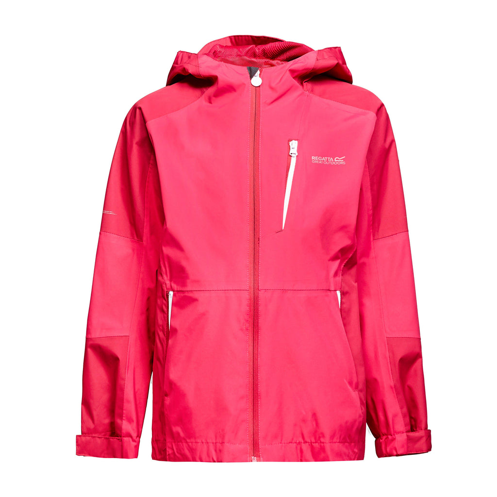 Childs Calderdale II Waterproof Jacket Pink Fusion
