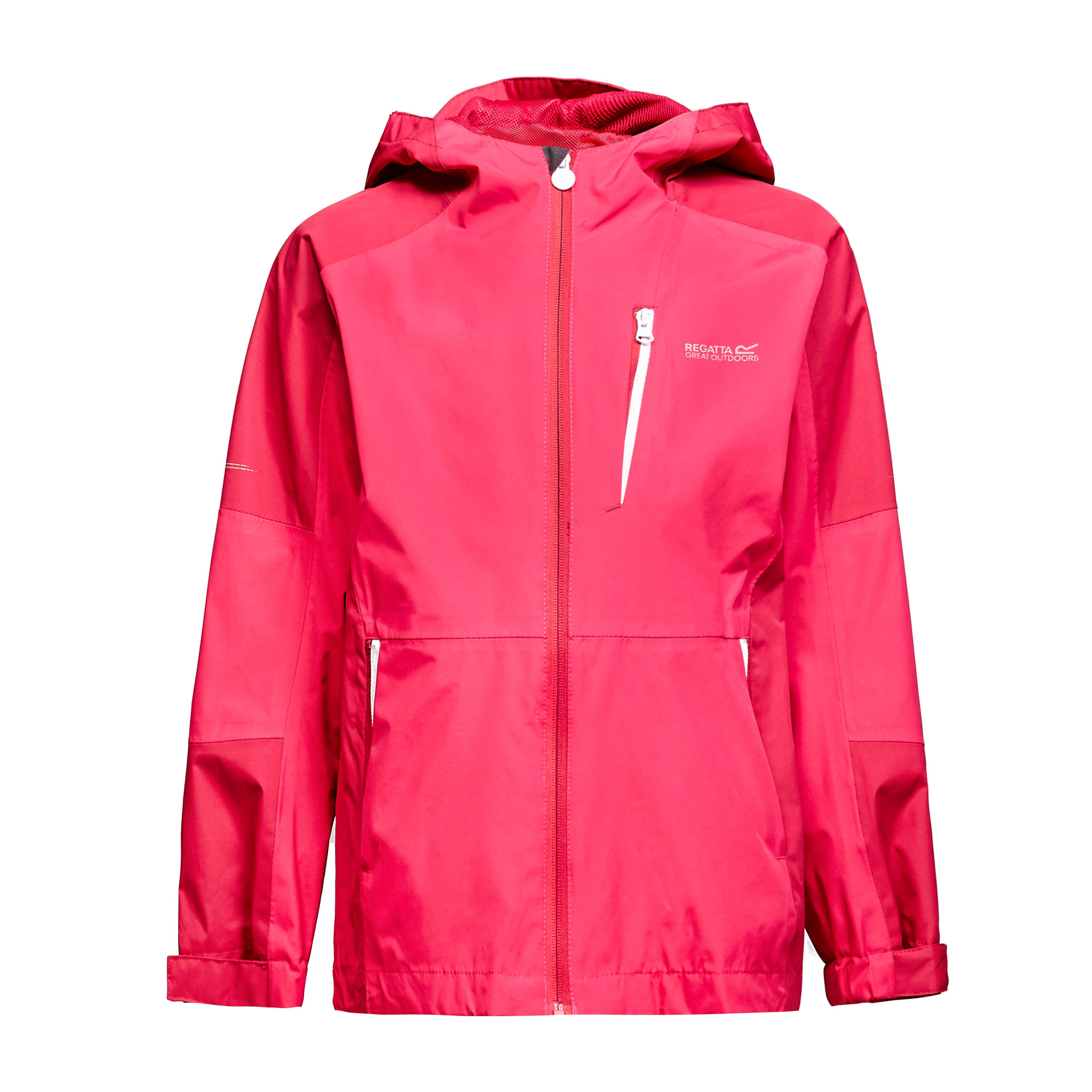 Childs Calderdale II Waterproof Jacket Pink Fusion