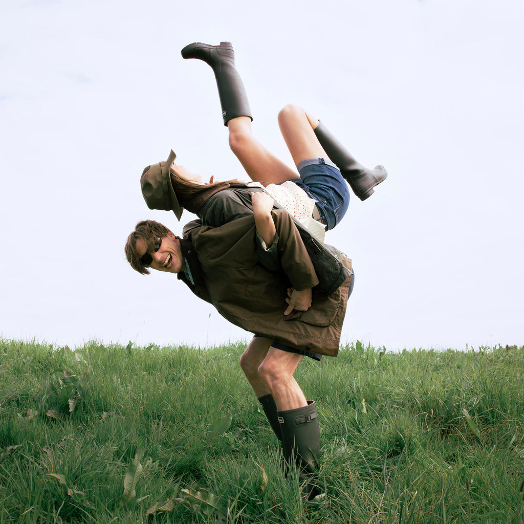 Womens Abbey Wellington Boots Black