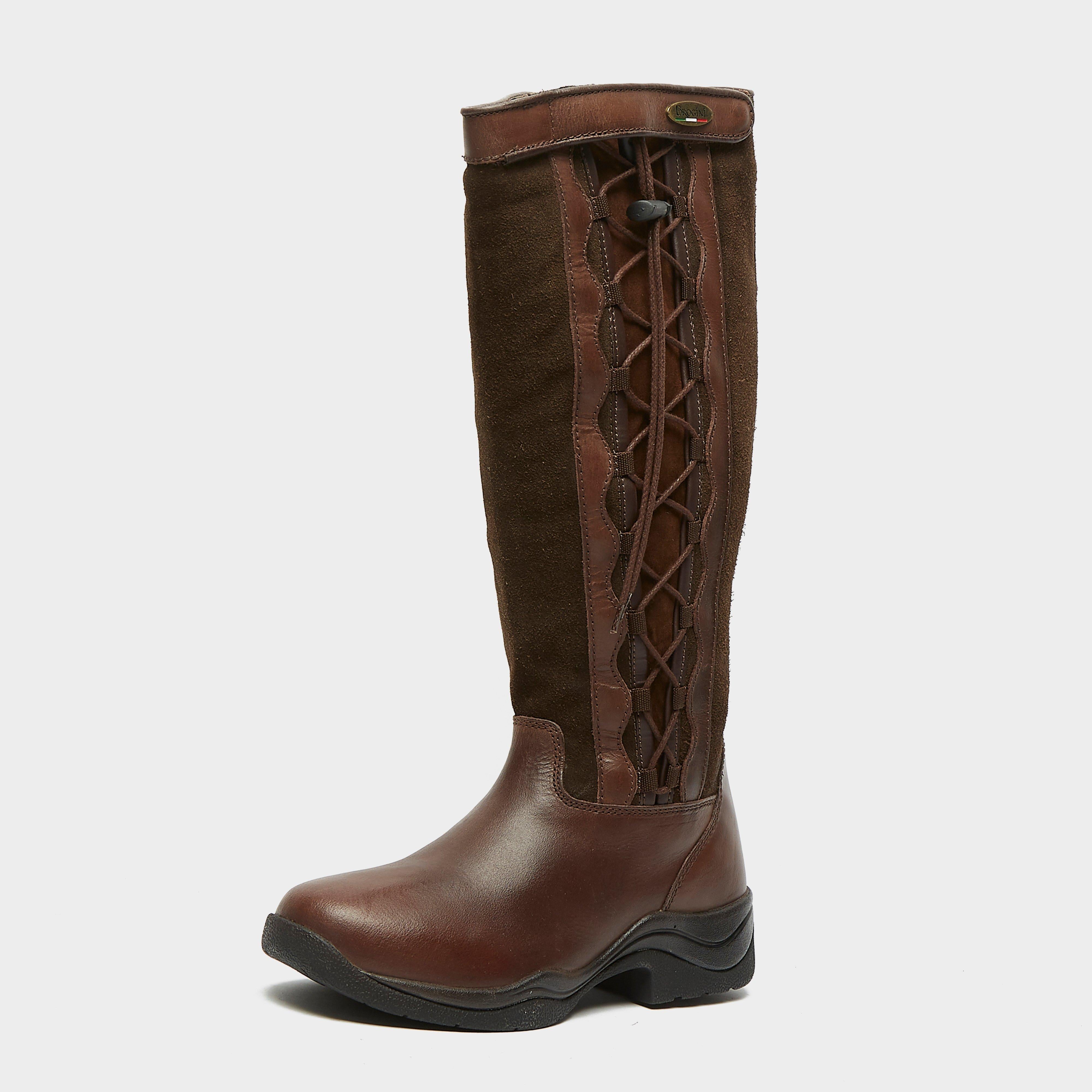Womens Winchester Country Boots Brown