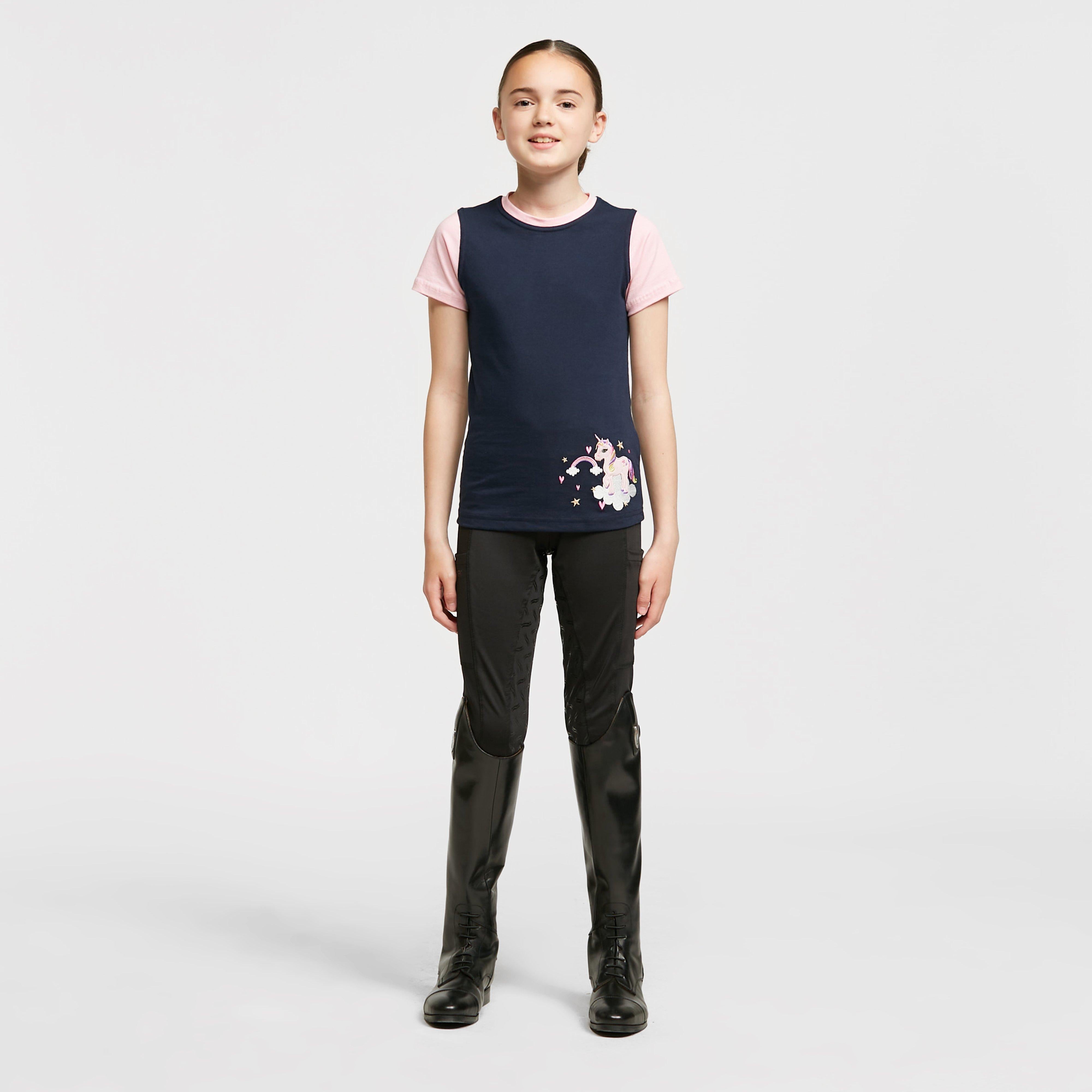 Kids Shore Riding Tights Black