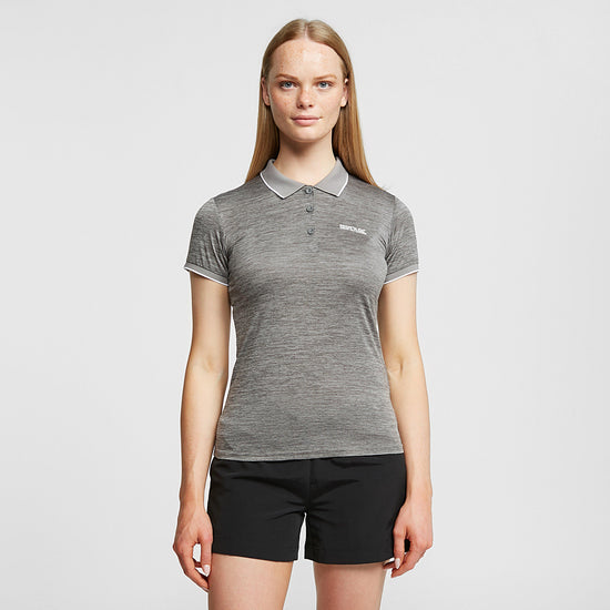 Womens Remex II Active Polo Shirt Grey