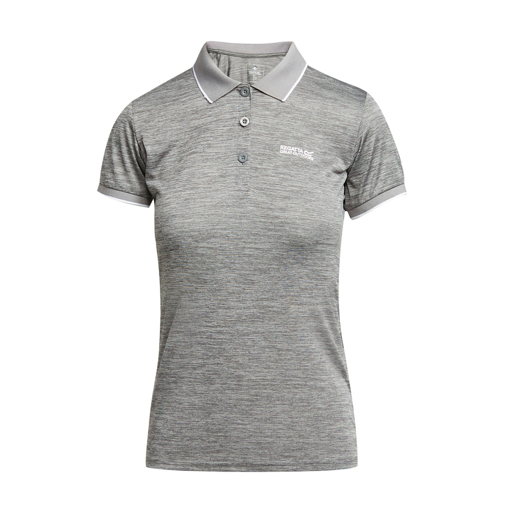 Womens Remex II Active Polo Shirt Grey