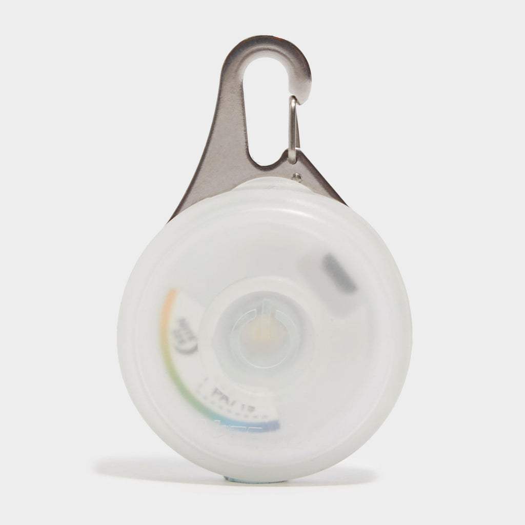 SpotLit XL Disc-O-Select Carabiner Light White