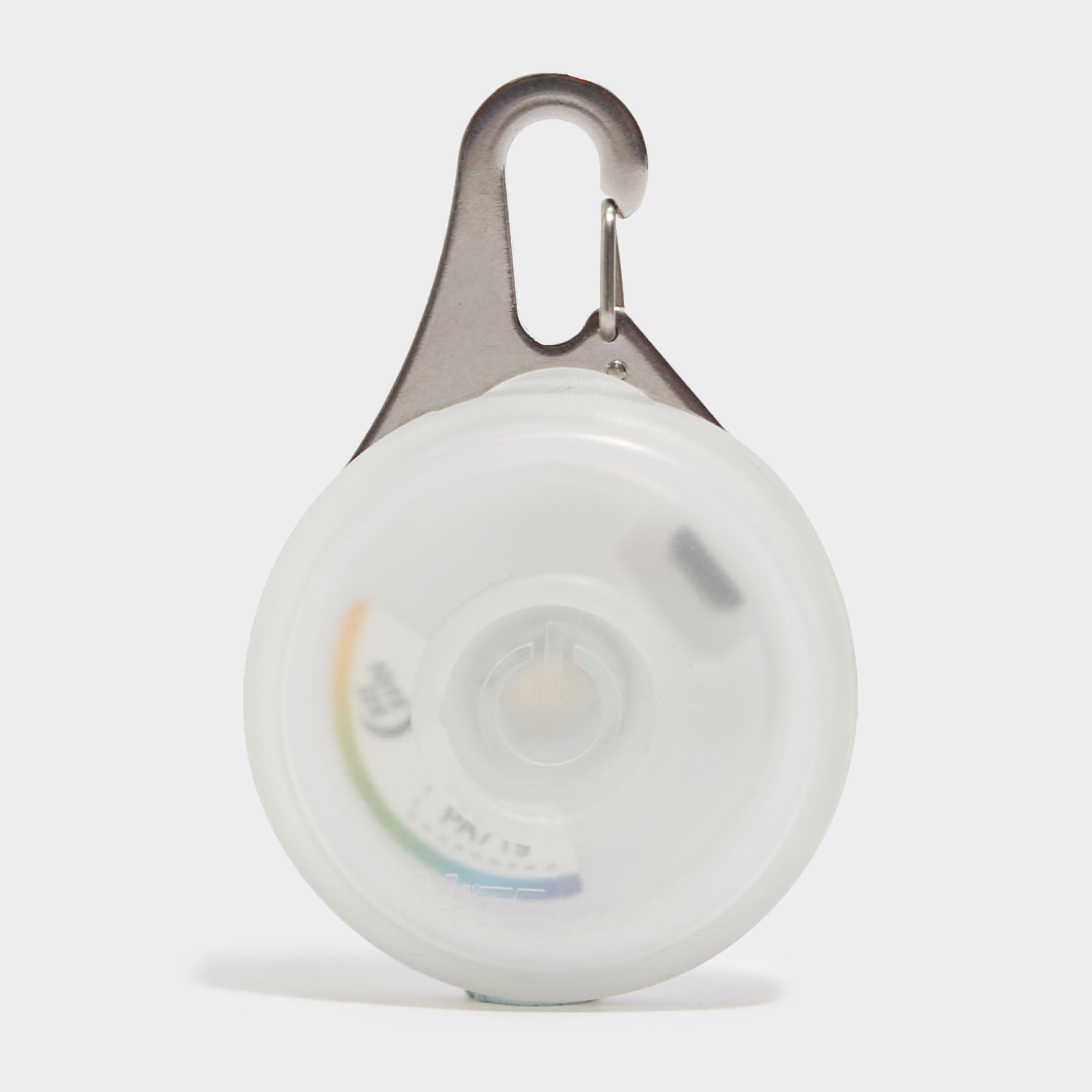 SpotLit XL Disc-O-Select Carabiner Light White